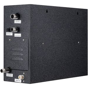 Generatore di Vapore per Doccia da 15 kW con Timer 24h, Drenaggio Automatico, Riscaldamento a Segmenti, Temperatura Personalizzabile, Timer 24h per Kit Bagno - Product Image 1