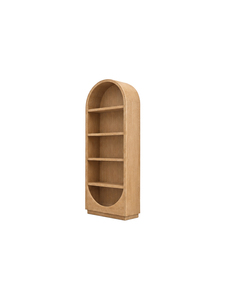 Librería Moderna de Madera con 4 Estantes, Diseño Minimalista que Ahorra Espacio, Mueble para Sala de Estar/Hogar - Product Image 2