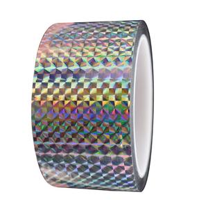 Cinta Adhesiva Decorativa Holográfica Arcoíris, Cinta de Embalaje de Lámina BOPP con Adhesivo Fuerte para Envolver Regalos, Manualidades, Sellado de Cajas y Marcaje - Product Image 2