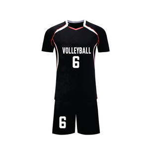 Uniforme de Fútbol, Voleibol, Personalizado, Conjunto de Camiseta de Manga Corta y Pantalones Cortos para Hombre y Mujer, con Nombre, Número y Logotipo del Equipo, 100% Personalizado - Product Image 5