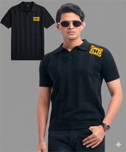 Camisa de Hombre Personalizable de Poliéster/Algodón Tejido, de Alta Calidad, Formal, Transpirable, de Secado Rápido, con Logotipo Bordado, Unisex - Product Image 2