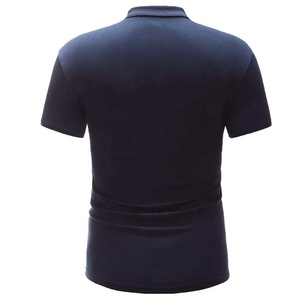 Camisetas de polo de golf de secado rápido con logotipo personalizado de poliéster en blanco liso al por mayor, camiseta de talla grande, Camiseta deportiva informal de manga corta para hombre - Product Image 2