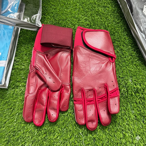 Gants de frappe de baseball pour hommes en cuir, vente en gros à bas prix, hiver, fabricant OEM personnalisé - Product Image 4