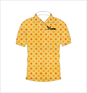Custom <b>Orange</b> Sublimation <b>Polo</b> Shirt Short Sleeve Golf <b>Polo</b> Uniform Quick Dry Team Sportswear OEM Manufacturer Supplier - Product Image 3