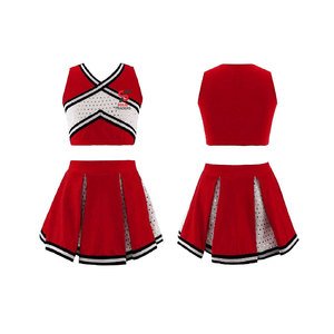 Tenue de cheerleading athlétique confortable, design personnalisé haut de gamme, esthétique audacieuse, coutures renforcées, par Solid Trader - Product Image 1