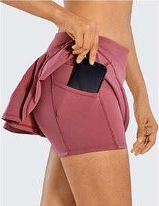 Minifalda de Tenis Plisada para Mujer con Volantes, Transpirable, Estilo Casual de Verano, Cintura Natural - Product Image 5