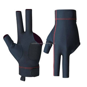 Gant de billard/snooker avec fermeture auto-agrippante, en coton/polyester/spandex respirant - Product Image 2
