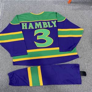 Maillots de hockey sur glace en polyester personnalisés OEM, sublimation numérique, broderie en twill, toutes tailles, Eoin Winston Sports Ews00065 - Product Image 2