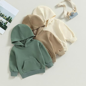เสื้อฮู้ดเด็กสั่งทำพิเศษ บริการโลโก้แบบกำหนดเอง OEM เสื้อสเวตเชิ้ตผ้าฟลีซ จำหน่ายจำนวนมากสำหรับร้านค้าปลีกและแบรนด์เสื้อผ้าทั่วโลก - Product Image 1