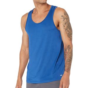 Algodón ligero para correr Servicio OEM Camisetas atléticas Sin mangas Ropa deportiva Entrenamiento Hombres Gimnasio Camiseta sin mangas para hombres - Product Image 6