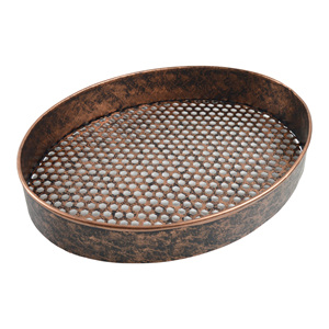 ถาดโลหะหลากสีดีไซน์ตกแต่งด้วยมือ,ถาดเสิร์ฟเครื่องดื่มที่ดีที่สุดสำหรับการออกแบบตกแต่ง - Product Image 1