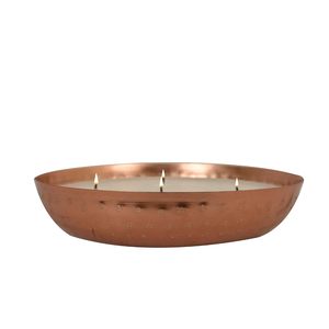 Handmade Pure Copper & Brass <b>Square</b> Votive T Light Holder Candle Bowl Diya Ideal for Home Table Decoration 3x 3x0.5 LWH Inches - Product Image 6