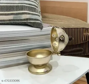 Quemador de incienso de cadena de calidad avanzada, proveedor confiable de latón Bakhoor Smeller, diseño de grabado, quemador de incienso, precios de superventa - Product Image 2