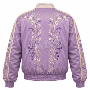 เสื้อแจ็คเก็ตปักลายสำหรับผู้ชาย แฟชั่นทนทาน น้ำหนักมาก สวมใส่สบายในชีวิตประจำวัน - Product Image 2