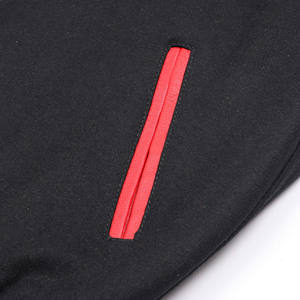 Blouson Bomber Homme Grande Taille Décontracté Hiver Coupe-Vent Style Universitaire Respirant Séchage Rapide à Capuche Col Montant Logo Tricoté - Product Image 3