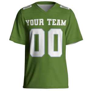 Camiseta de Fútbol Americano Personalizada Sublimada de Alta Calidad para Hombre, Corte Ajustado, Malla Transpirable para Prácticas Deportivas en Equipo, Adultos - Product Image 1