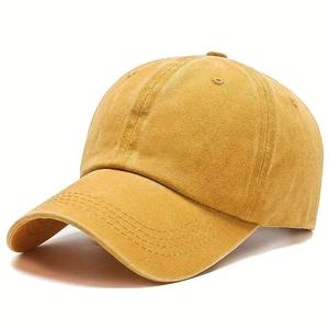 Design Your Own Logo Ethnic Sporty Unisex 6 Panel Sports Caps Custom Embroidered Suede Baseball <b>Hats</b> Multi-Panel Curve Brim <b>Hats</b> - Product Image 5