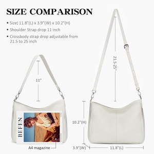 Women's Vintage Western Cowhide Crossbody Purse with Chain <b>Strap</b> Boho Cowgirl <b>Shoulder</b> Bag - Product Image 2