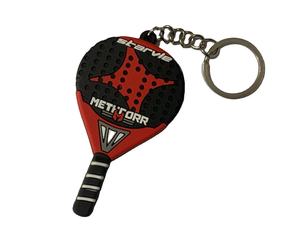 Llavero de Pala de Pádel de PVC, Goma y Silicona, Tamaño Personalizado, Logotipo Personalizado, Regalo Duradero para PC, MOQ, Todas las Temporadas - Product Image 2
