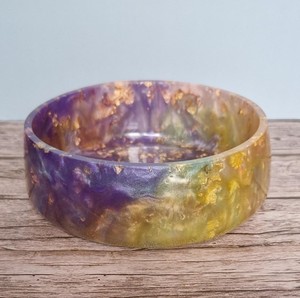 Salad Serving <b>Resin</b> Food Bowl <b>Table</b> Decorative <b>Epoxy</b> <b>Resin</b> Bowl High Standard Quality Piece Customize Packing - Product Image 1