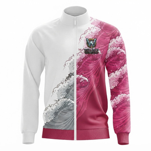 Chaqueta Deportiva Sublimada con Impresión Personalizada, Transpirable, de Manga Larga, para Entrenamiento en Gimnasio, Running, Ciclismo y Ropa de Equipo - Product Image 1