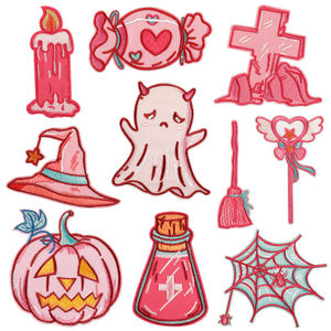 Wholesale Embroidery Patch Custom Artistic Stitch Embroidered Badge for <b>Jackets</b> Hats Backpacks Clothing Iron On Sew On - Product Image 5