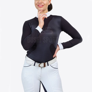 Chemises d'équitation sur mesure avec technologie de séchage rapide et chemises d'équitation confortables pour les cavaliers actifs - Product Image 2