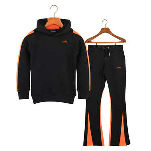 Conjunto Deportivo de Invierno con Capucha para Mujer, Ecológico, 100% Algodón Orgánico, Corte Ajustado, Ropa Deportiva para Calle, Gimnasio, Yoga, Running, Fabricante OEM - Product Image 1