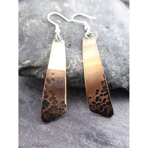Collection de bijoux en cuivre et laiton écologiques, fabriqués à la main, de qualité supérieure, design exclusif, modèle 4, tendance, pour les fêtes - Product Image 6