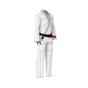 ชุดยูโดบราซิลเลี่ยนยิวยิตสู (BJJ Gi) สำหรับมืออาชีพ ชุดฝึกซ้อมแบบหนา รับผลิตพร้อมปักโลโก้ตามสั่ง - Product Image 5
