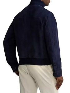 Calloway <b>Suede</b> Bomber <b>Jacket</b> - Product Image 3