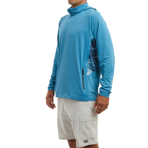Sudadera con Capucha para Hombre, Protección Solar UPF 50, Manga Larga, Anti-UV, Color Sólido, Estilo Pullover - Product Image 4