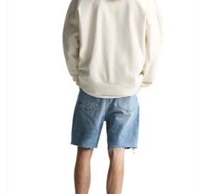 Mens Rough <b>Jeans</b> Distressed Denim Pants Heavy Texture Rugged Look Straight Fit Casual Street Style Durable Everyday Wear - Product Image 4