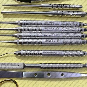 Kit professionnel de chirurgie péri-dentaire, instruments de chirurgie orale en acier inoxydable, outils de chirurgie orale réutilisables - Product Image 3