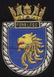 FEARLESS High Quality Lace Embroidered Patch <b>Sew</b>-On Fabric Badge Circular Luxury Design for Garment - Product Image 5