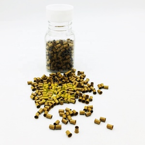 Nouvelles Perles Tubulaires Colorées pour Extensions de Cheveux, Kit de Perles Nano, Pinces à Kératine, Boîte de 100 Perles, Utilisation en Salon de Coiffure - Product Image 5
