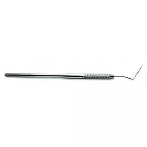 Sonde dentaire de qualité médicale en acier inoxydable 15, instrument d'examen réutilisable de 5,1 pouces, outil à extrémité unique pour usage en clinique dentaire - Product Image 1