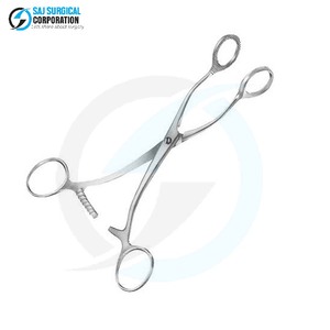 Pinzas Ovárias Manuales Doyen, Instrumento Quirúrgico Reutilizable de Acero Inoxidable, Certificado CE para Ginecología y Práctica Clínica - Product Image 2