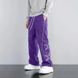 Custom Men's Lightweight Canvas Baggy Jogger Track Pants Formal Hot Selling Different Colors in Stock Comfort - Product Image 1