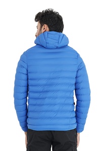 Custom <b>Men</b> Plus Size Casual Bomber Street Wear Puffer Jacket Waterproof Windproof Breathable Reversible Hood Spring Zipper 2026 - Product Image 2