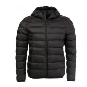 Custom Made Printed <b>White</b> Canvas Fabric Winter Hooded Breathable Eco-Friendly 100% Polyester Puffer Padded <b>Jacket</b> <b>Men</b> High - Product Image 4