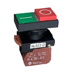 Pulsador de dos cabezales, rojo y verde, de dos puntas - Product Image 1