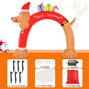 Arco Gonfiabile Natalizio da 2,4 Metri per Decorazioni Esterne Festive del Giardino - Product Image 2
