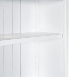 Libreria Moderna Alta 212 cm con Illuminazione LED a 3 Pezzi, 2 Ante, 1 Cassetto e Scaffali Aperti - Product Image 4