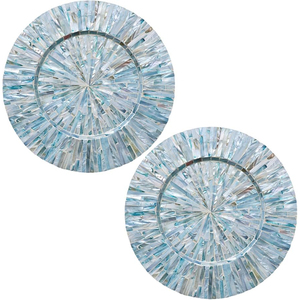 Mother Of Pearl Inlay Wood Charger <b>Plates</b> For Display Handcrafted Sea Shell Mosaic Round <b>Decorative</b> <b>Plate</b> For Party Dining Table - Product Image 1
