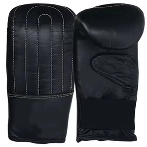 OEM Custom <b>Velcro</b> Wrist Boxing Bag Gloves PU Leather Foam Padded Low MOQ Wholesale Factory Price Supplier - Product Image 6