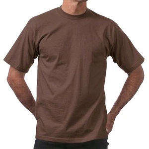 T-shirts décontractés à manches courtes et col rond, coupe ample, respirants, avec logo personnalisé imprimé, couleur unie, très demandés, 100% coton 220, pour hommes - Product Image 1