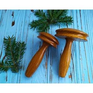 Accessoires en bois traditionnels faits à la main, artisanat en bambou et en bois - Product Image 3