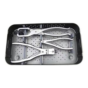 Veterinary Orthopedic Surgical Instrument <b>Set</b> Stainless Steel Bone Cutter <b>Plier</b> Kit Veterinary Surgery Instruments Tray <b>Set</b> - Product Image 3