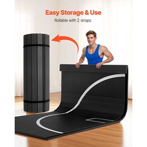 Tapete de Lucha de PVC Impermeable de 10x10 pies, Tapete Grueso para Entrenamiento de Artes Marciales, Tapete Enrollable para Ejercicios en el Gimnasio, Tapete Circular para Entrenamiento en Casa - Product Image 5